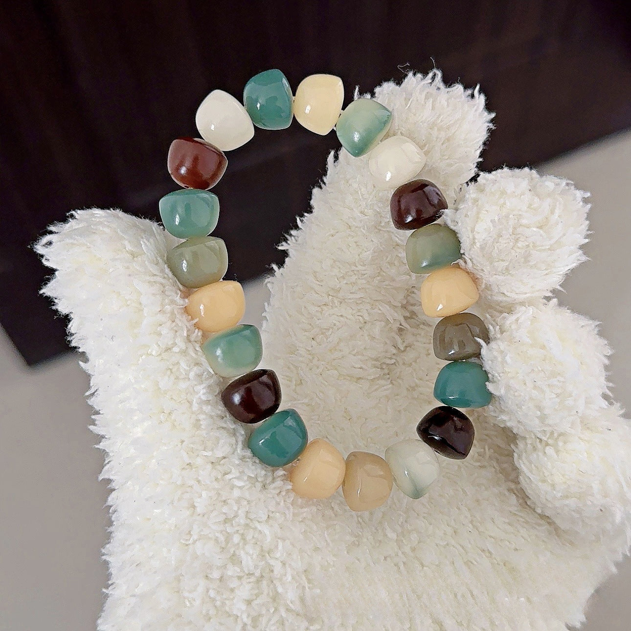 Multi-Treasure Bowl Bead Bodhi Bracelet