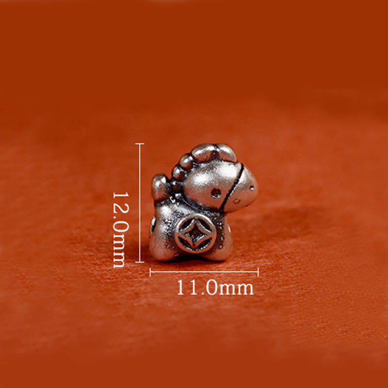 Wear FengShui 999 Sterling Silver Year Of The Horse 925 Sterling Silver Bell String Luck Child Adult Bracelet Anklet