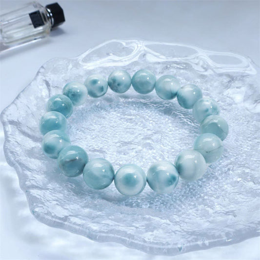 Wear FengShui Natural Larimar Wisdom Confidence Bracelet