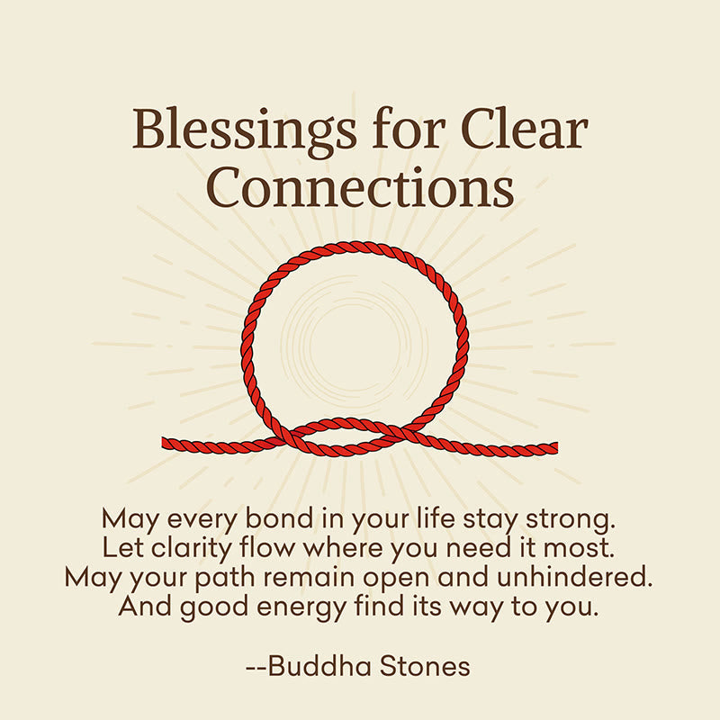 Wear FengShui "Blessings for Clear Connections" 925 Sterling Silver Lucky Golden Bead String Bracelet Anklet Includes Gift Message Card