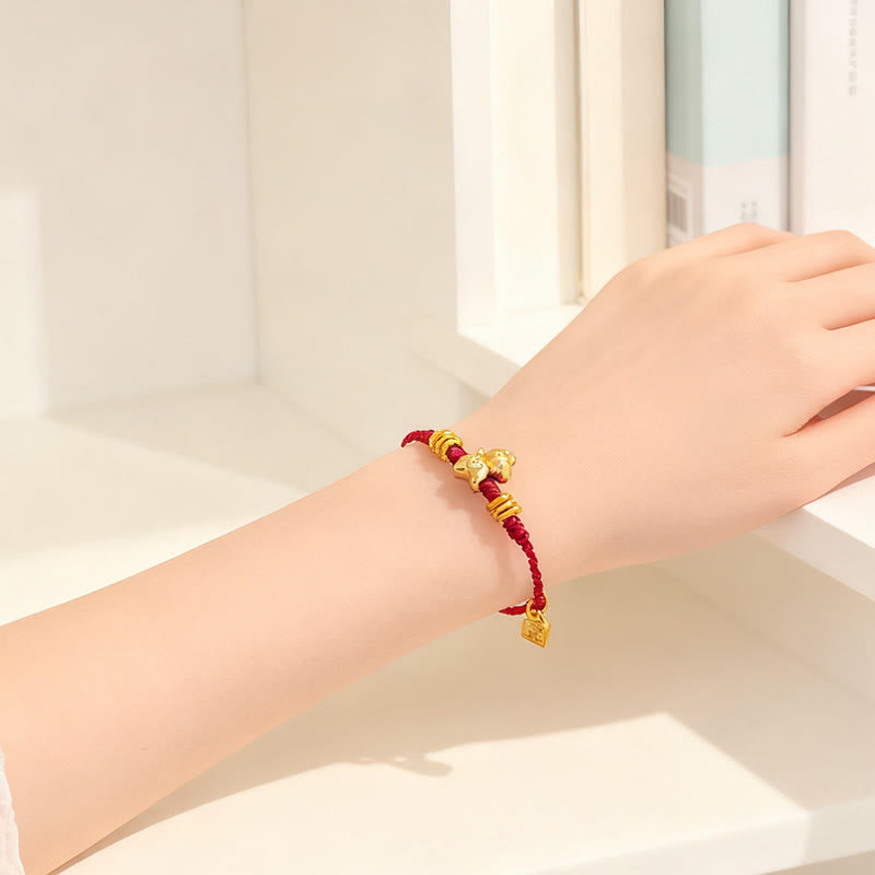Wear FengShui Year Of The Horse Success Strength Braided String Adjustable Bracelet