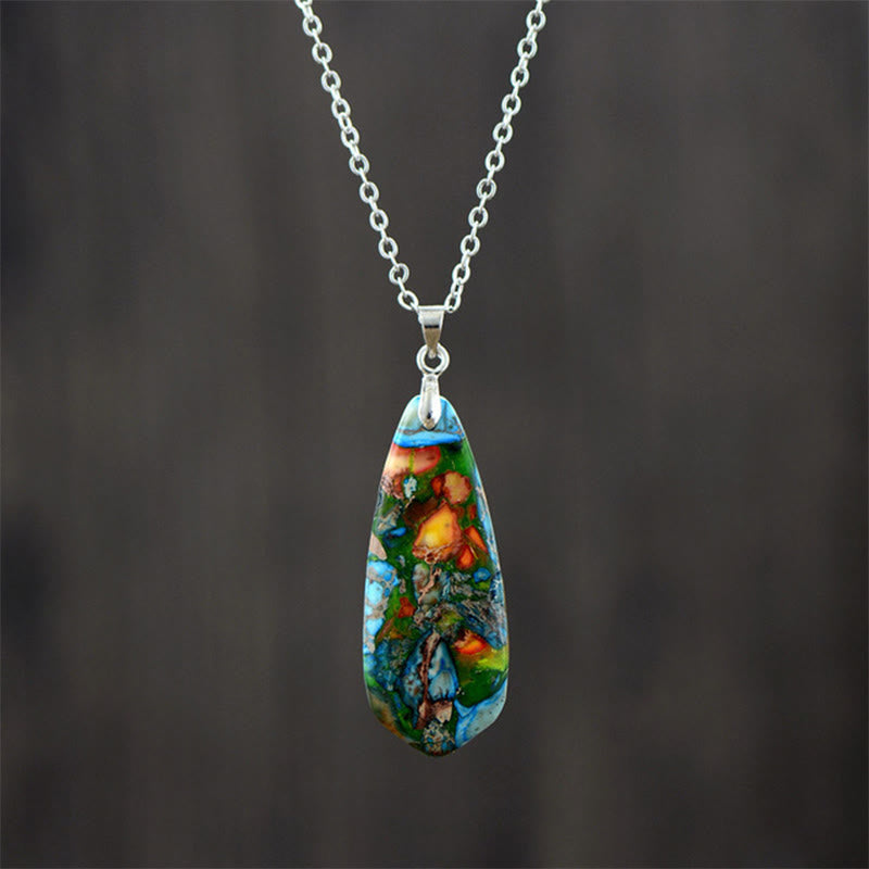 Wear FengShui Emperor Stone Happiness Necklaces Pendants