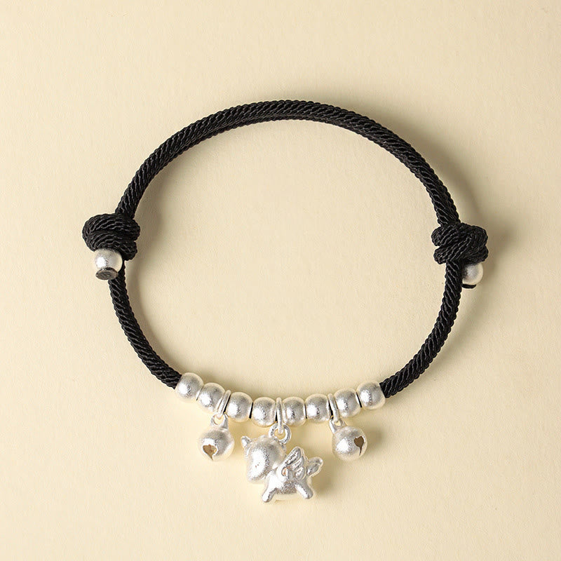 Wear FengShui Year Of The Horse Multiple Horse Styles Rope Luck Strength Adjustable Bracelet