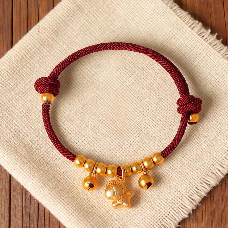 Wear FengShui Year Of The Horse Multiple Horse Styles Rope Luck Strength Adjustable Bracelet