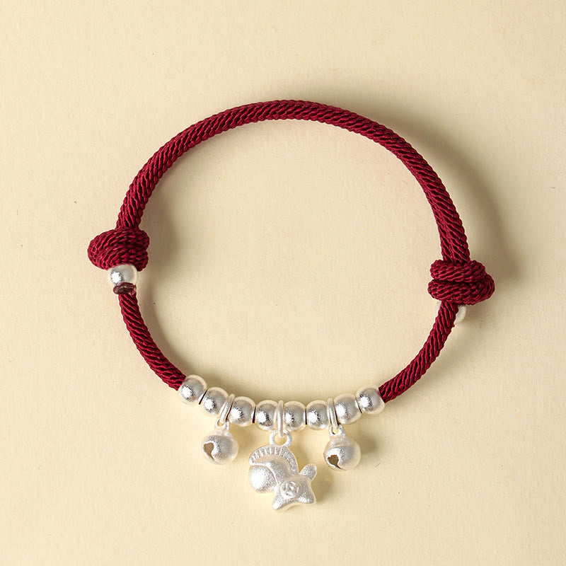 Wear FengShui Year Of The Horse Multiple Horse Styles Rope Luck Strength Adjustable Bracelet