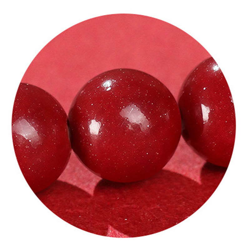 Wear FengShui Year of the Horse Cinnabar Jade Red String Blessing Bracelet