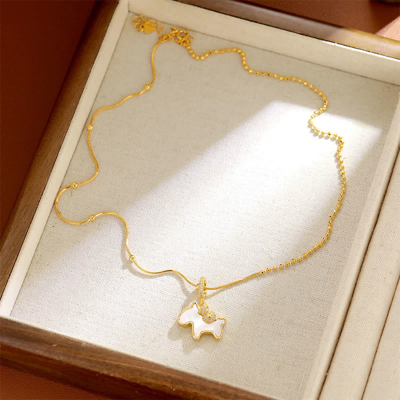 Wear FengShui Year Of The Horse Copper Luck Necklace Pendants