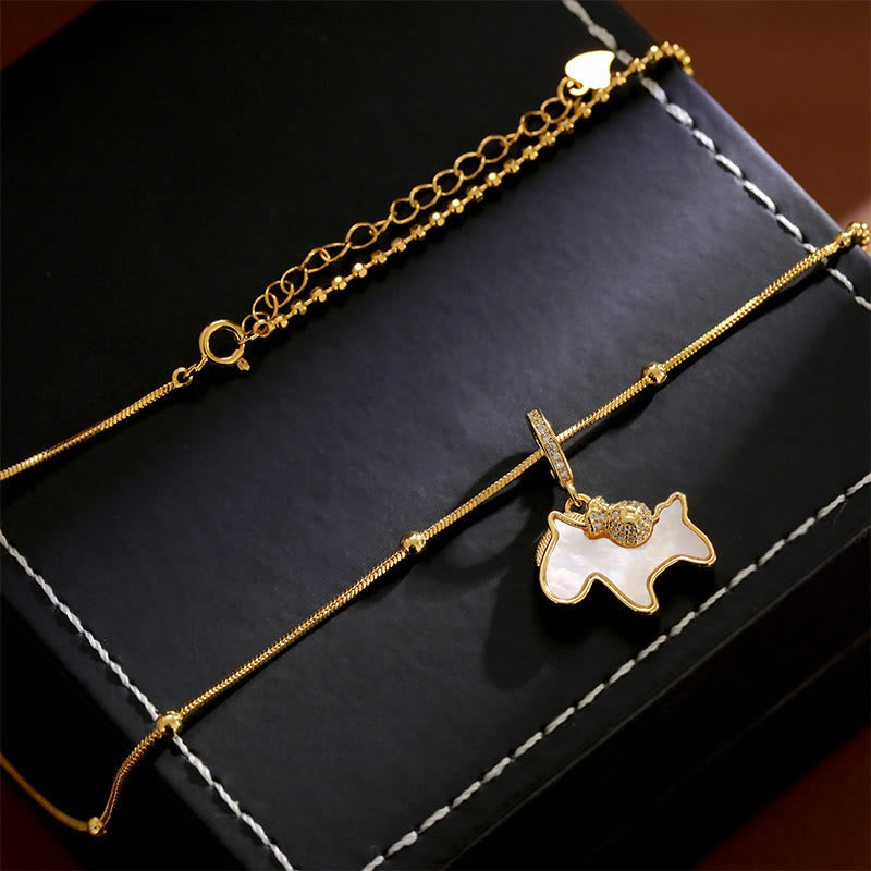 Wear FengShui Year Of The Horse Copper Luck Necklace Pendants