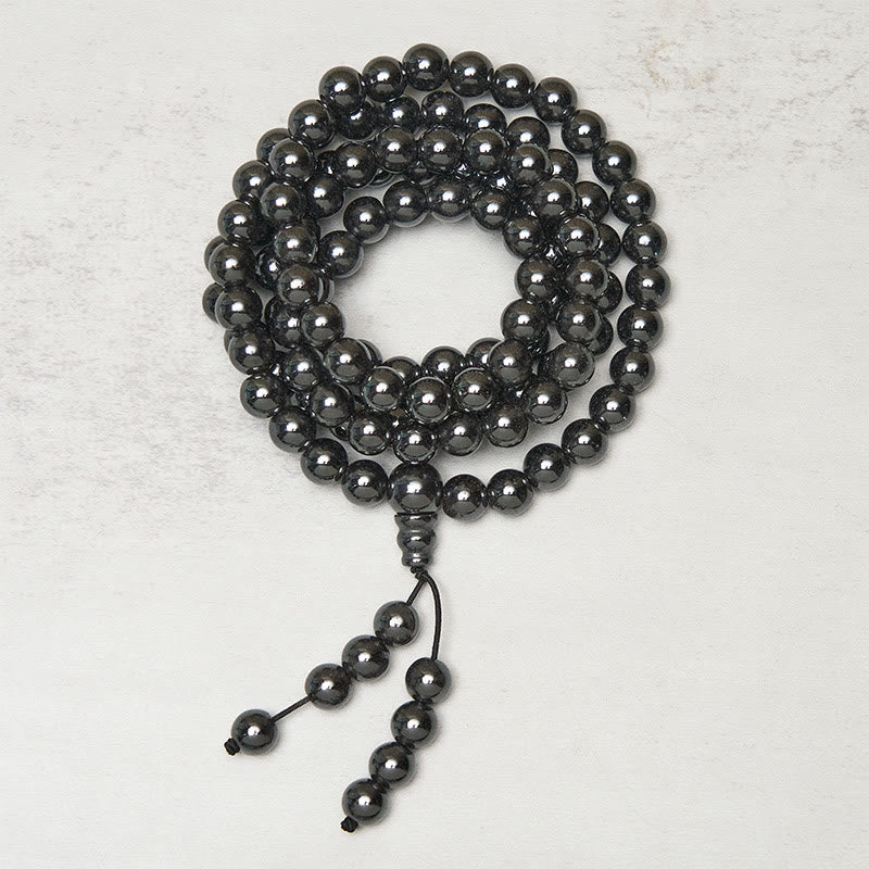 Wear FengShui 108 Beads Terahertz Focus Clarity Mala