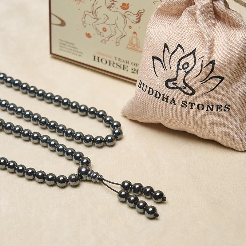 Wear FengShui 108 Beads Terahertz Focus Clarity Mala
