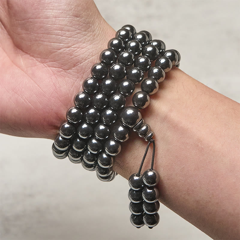 Wear FengShui 108 Beads Terahertz Focus Clarity Mala