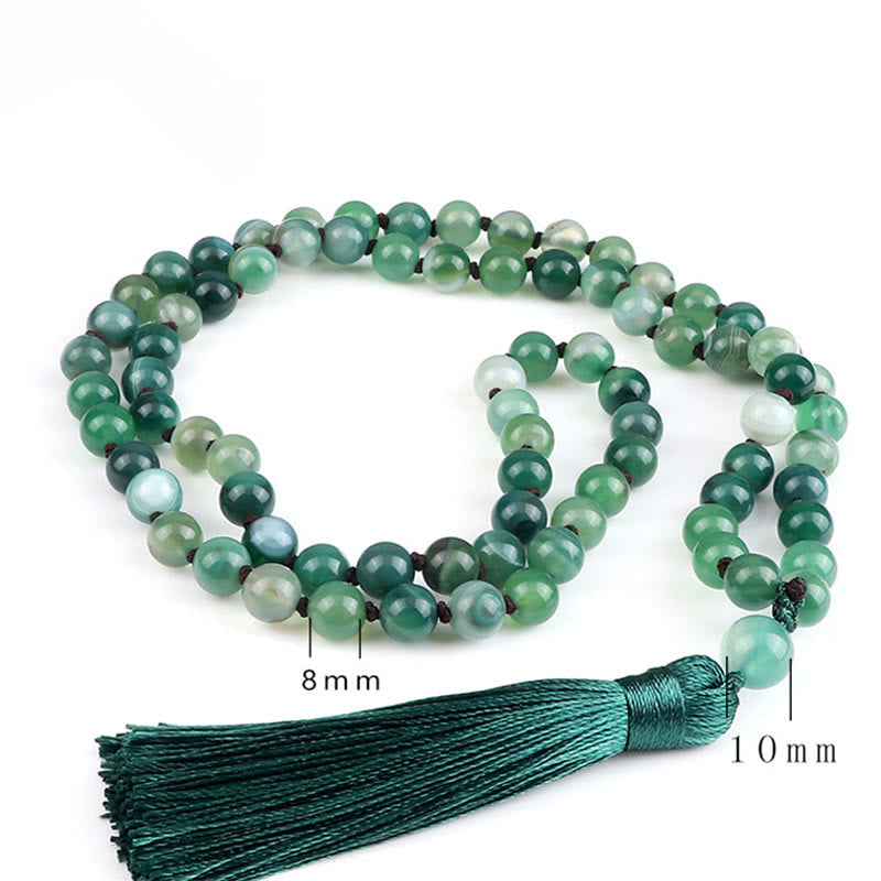 Wear FengShui Bead Malachite Tassel Protection Bracelet