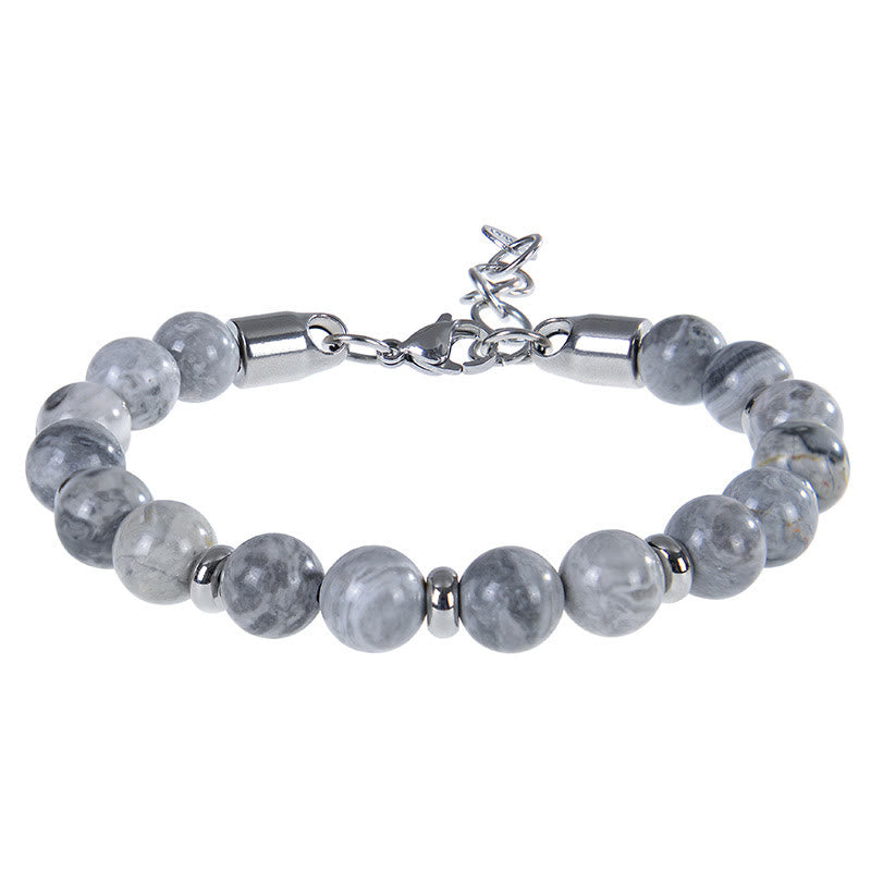 Wear FengShui Tiger Eye Various Natural Stone Beads Protection Bracelet