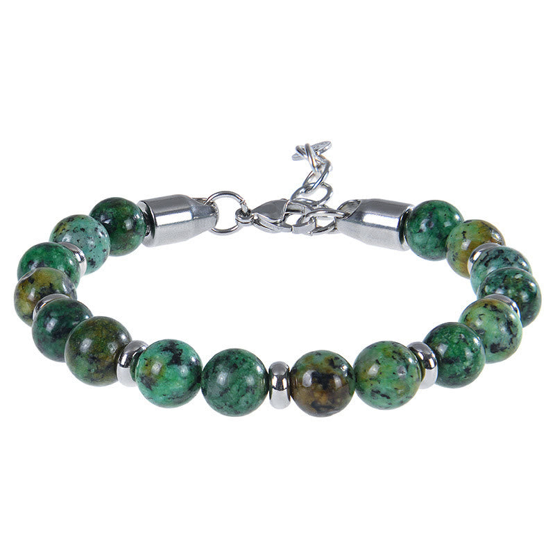 Wear FengShui Tiger Eye Various Natural Stone Beads Protection Bracelet