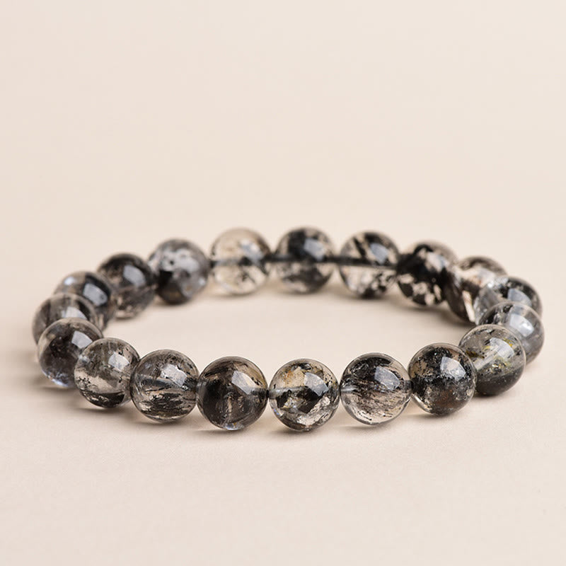 Wear FengShui Herkimer Diamond Protection Meditation Bracelet