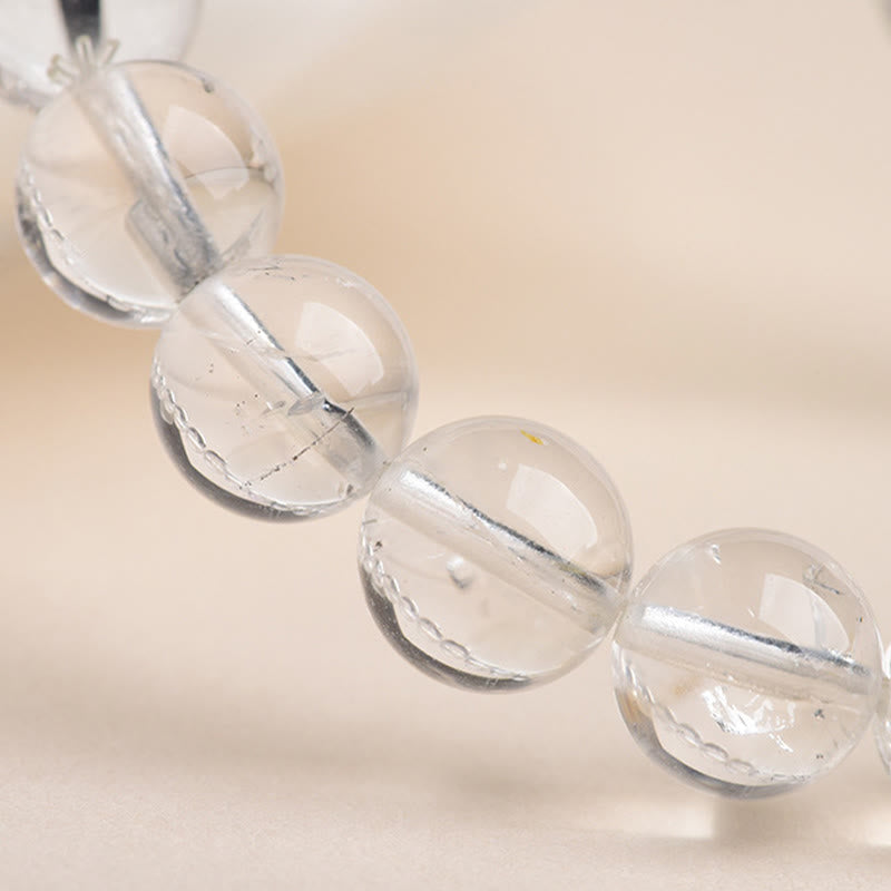 Wear FengShui Herkimer Diamond Protection Meditation Bracelet