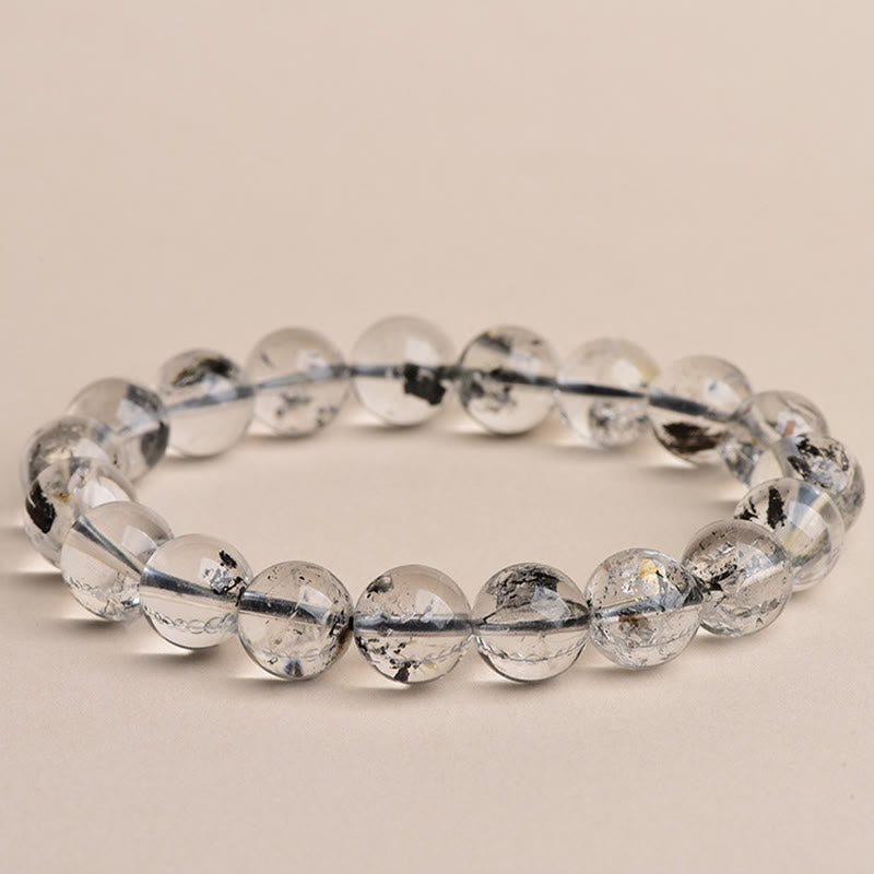 Wear FengShui Herkimer Diamond Protection Meditation Bracelet