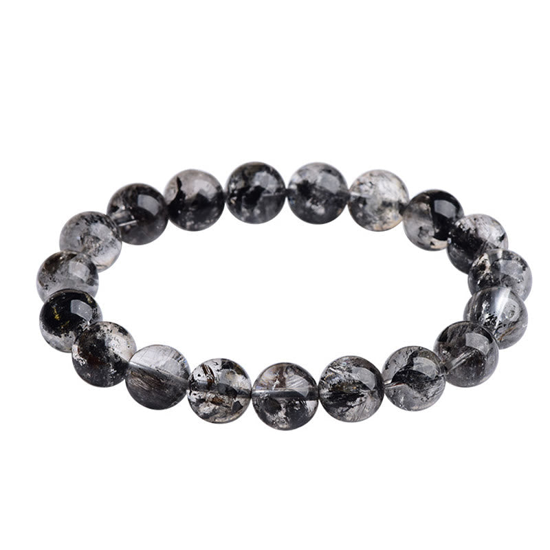 Wear FengShui Herkimer Diamond Protection Meditation Bracelet