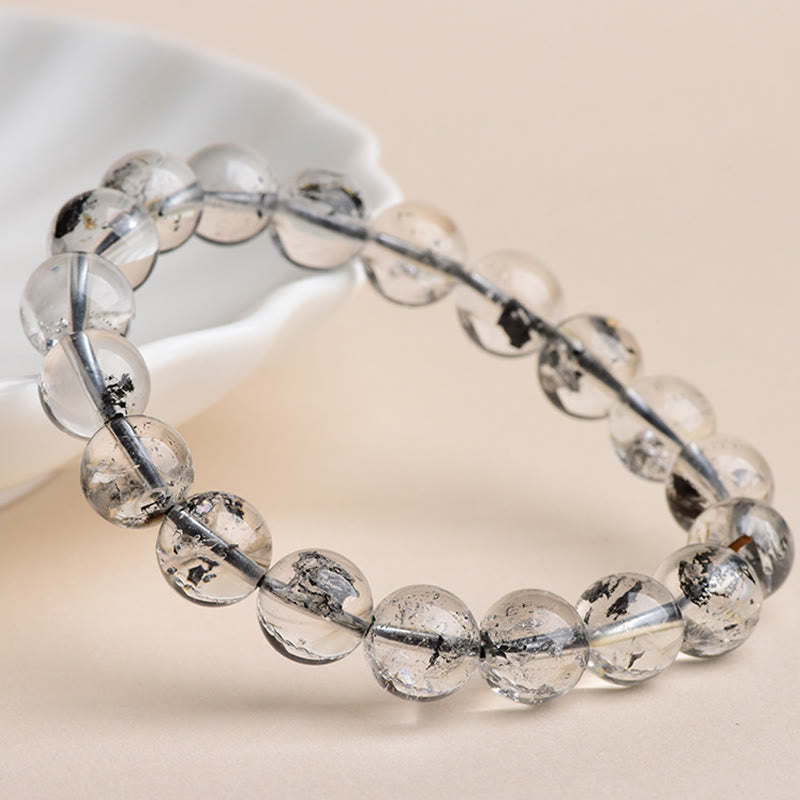 Wear FengShui Herkimer Diamond Protection Meditation Bracelet