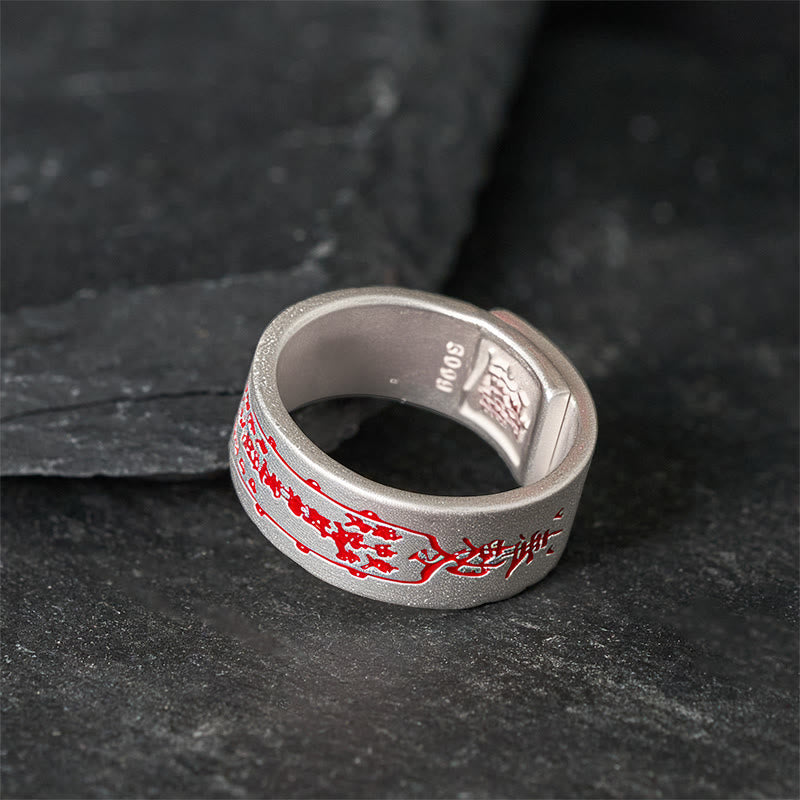 Wear FengShui Copper Word Adjustable Balance Ring