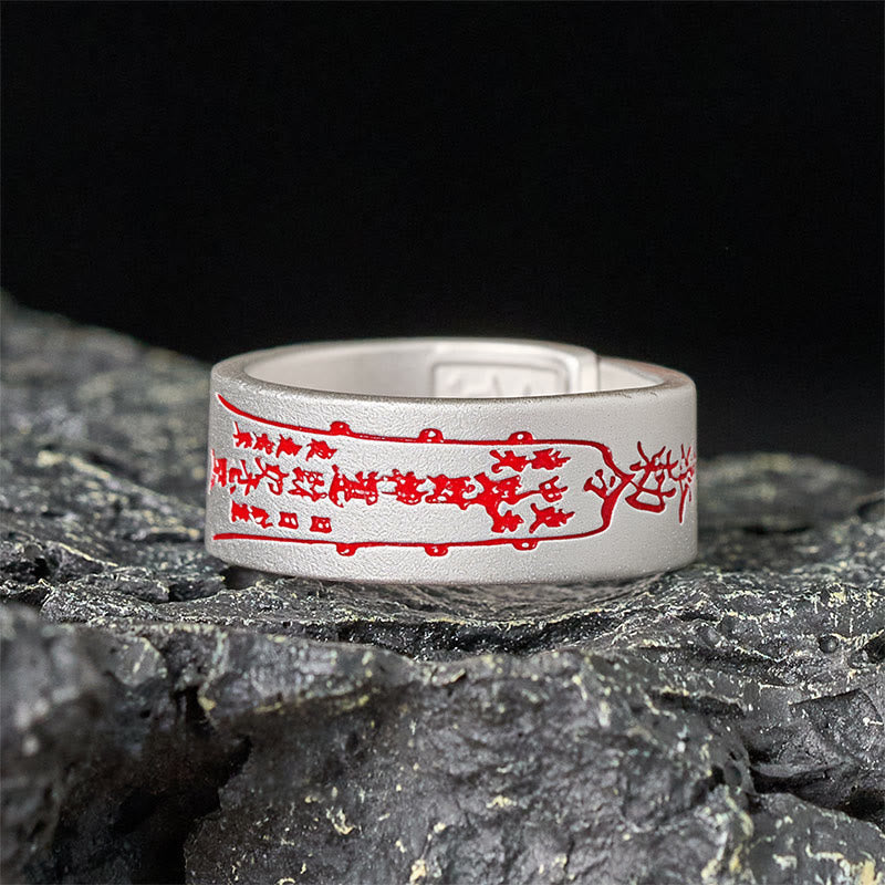 Wear FengShui Copper Word Adjustable Balance Ring