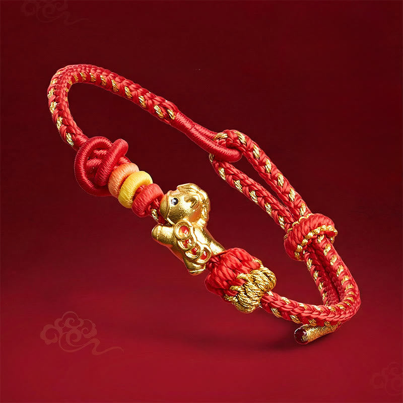 Wear FengShui Year Of The Horse Red String Concentration Bracelet