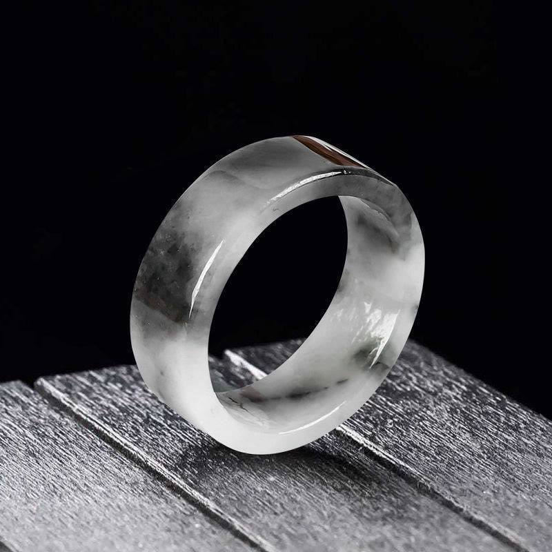 Wear FengShui Jade Prosperity Luck Ring