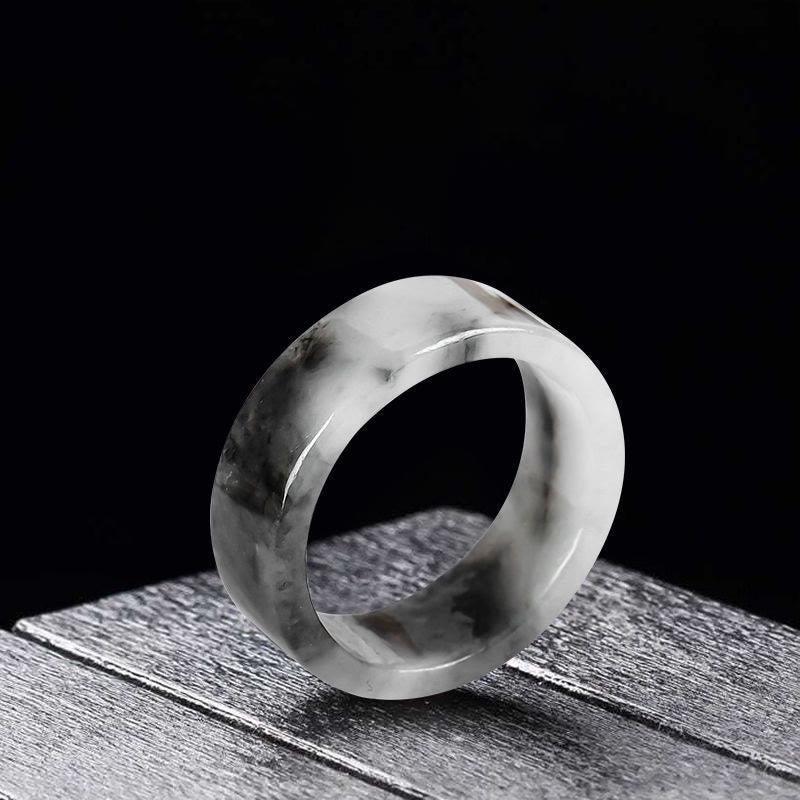 Wear FengShui Jade Prosperity Luck Ring