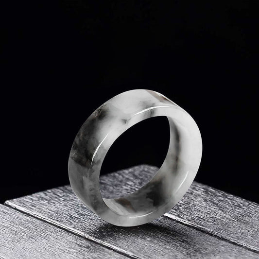 Wear FengShui Jade Prosperity Luck Ring