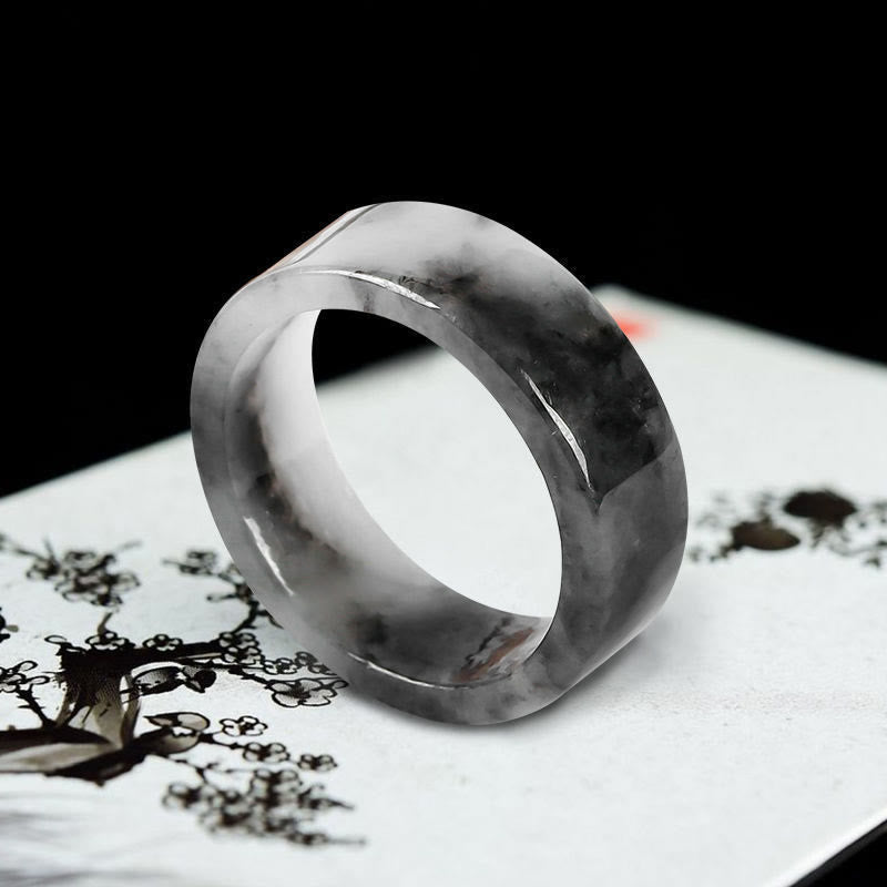 Wear FengShui Jade Prosperity Luck Ring