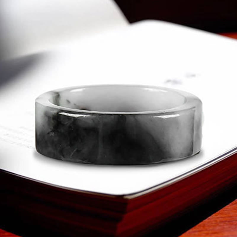 Wear FengShui Jade Prosperity Luck Ring