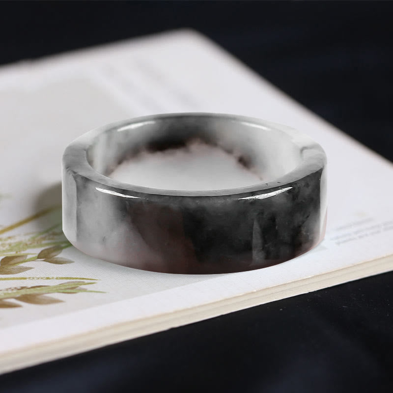 Wear FengShui Jade Prosperity Luck Ring