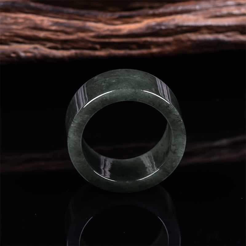 Wear FengShui Jade Prosperity Abundance Luck Ring