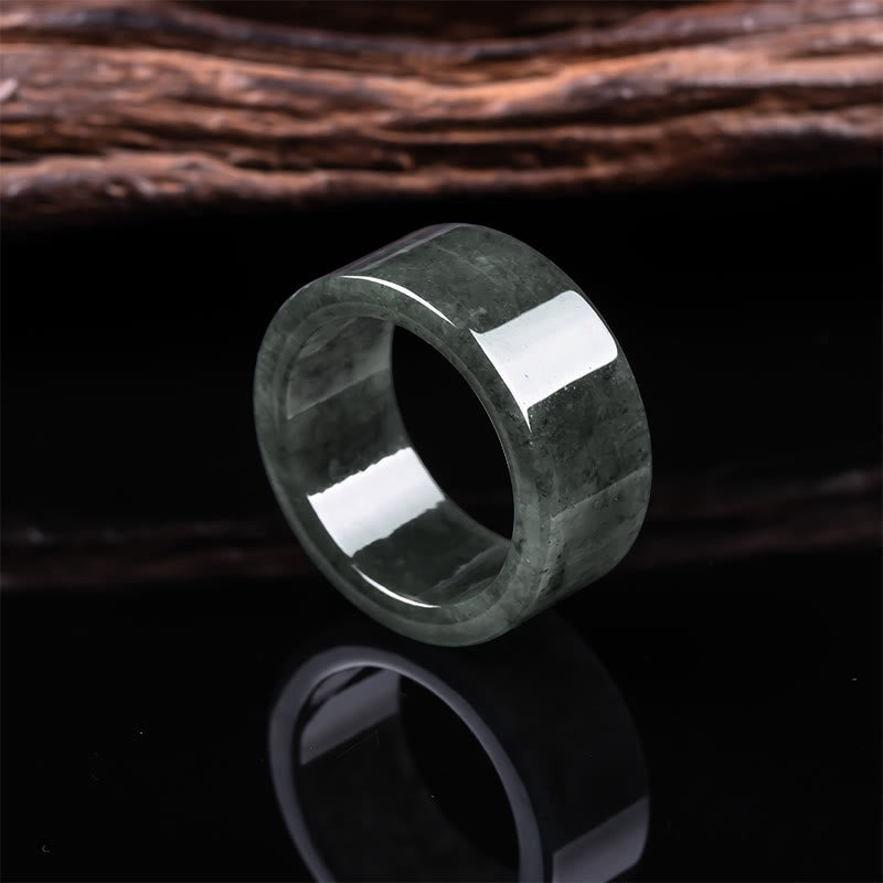 Wear FengShui Jade Prosperity Abundance Luck Ring
