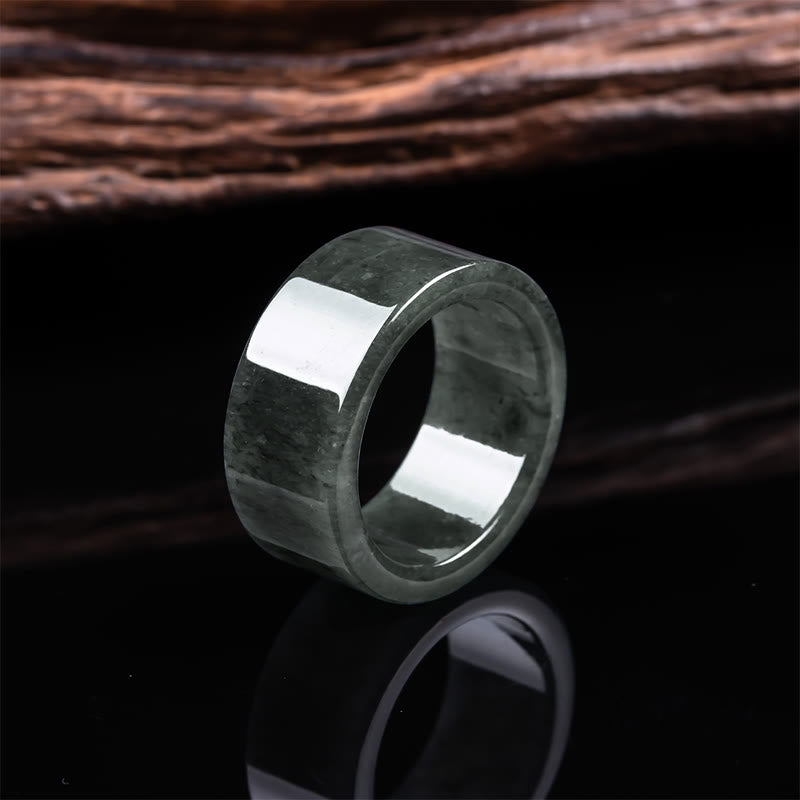 Wear FengShui Jade Prosperity Abundance Luck Ring