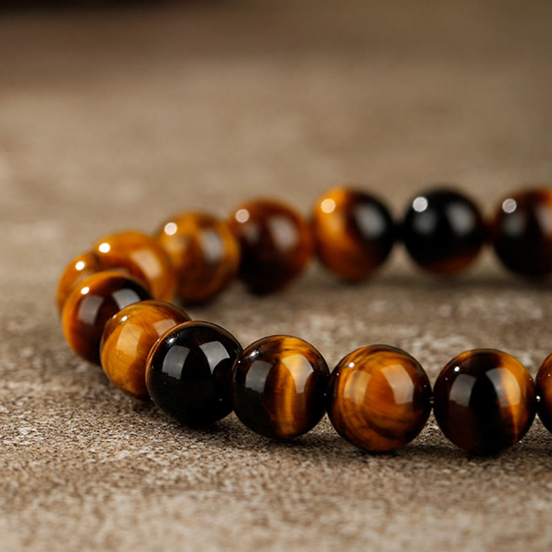 Wear FengShui Year Of The Horse Tiger Eye Courage Bracelet