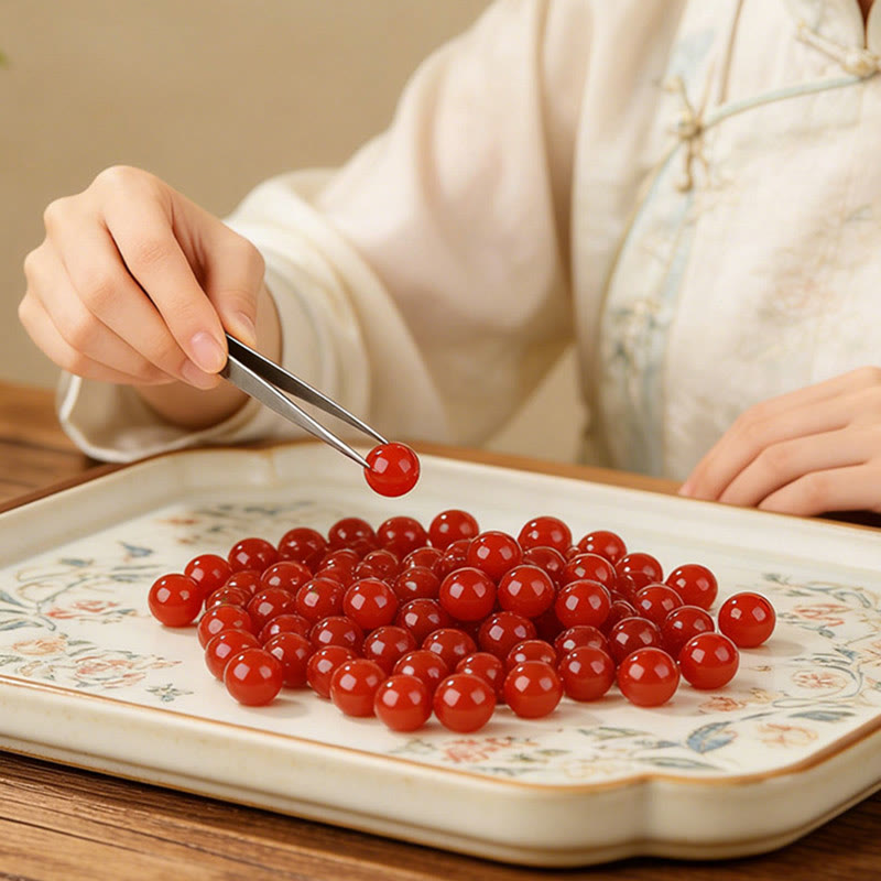 Wear FengShui Year Of The Horse South Red Agate Success Bracelet