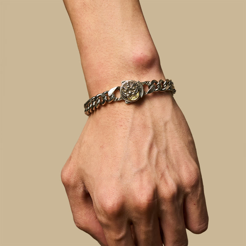 Wear FengShui Copper PiXiu Wealth Luck Bracelet