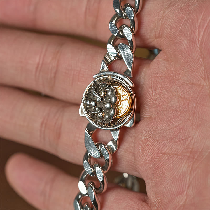 Wear FengShui Copper PiXiu Wealth Luck Bracelet