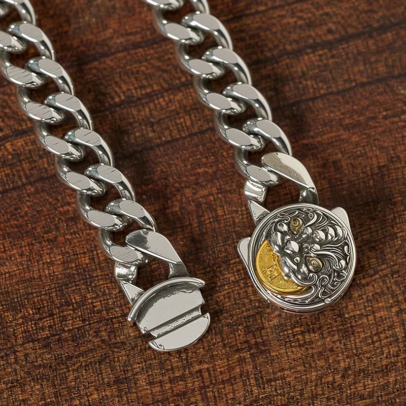 Wear FengShui Copper PiXiu Wealth Luck Bracelet