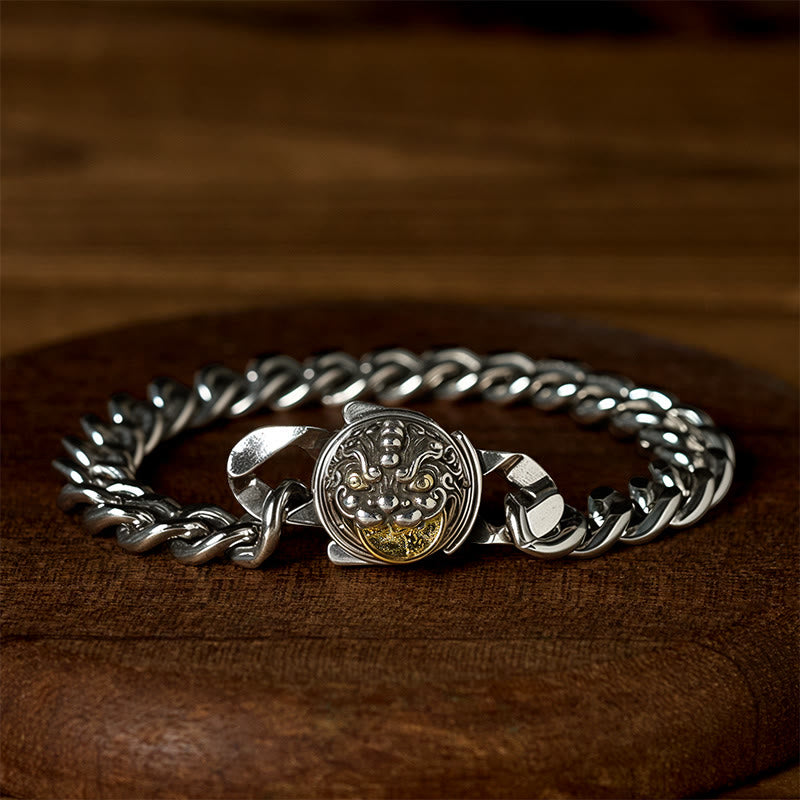 Wear FengShui Copper PiXiu Wealth Luck Bracelet