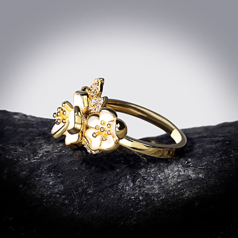 Wear FengShui Daisy Copper Luck Balance Ring