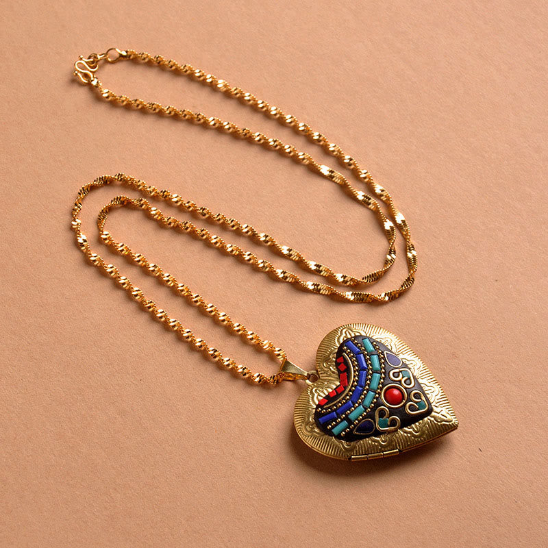 Wear FengShui Copper Kwan Yin Avalokitesvara Zakiram Wealth Pendant Necklace
