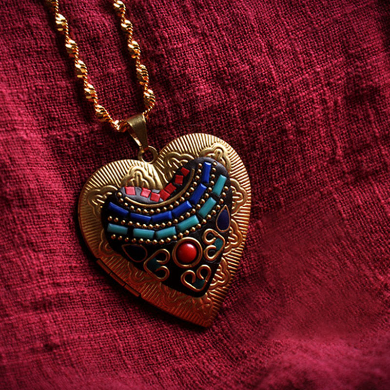 Wear FengShui Copper Kwan Yin Avalokitesvara Zakiram Wealth Pendant Necklace