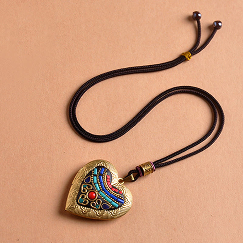 Wear FengShui Copper Kwan Yin Avalokitesvara Zakiram Wealth Pendant Necklace