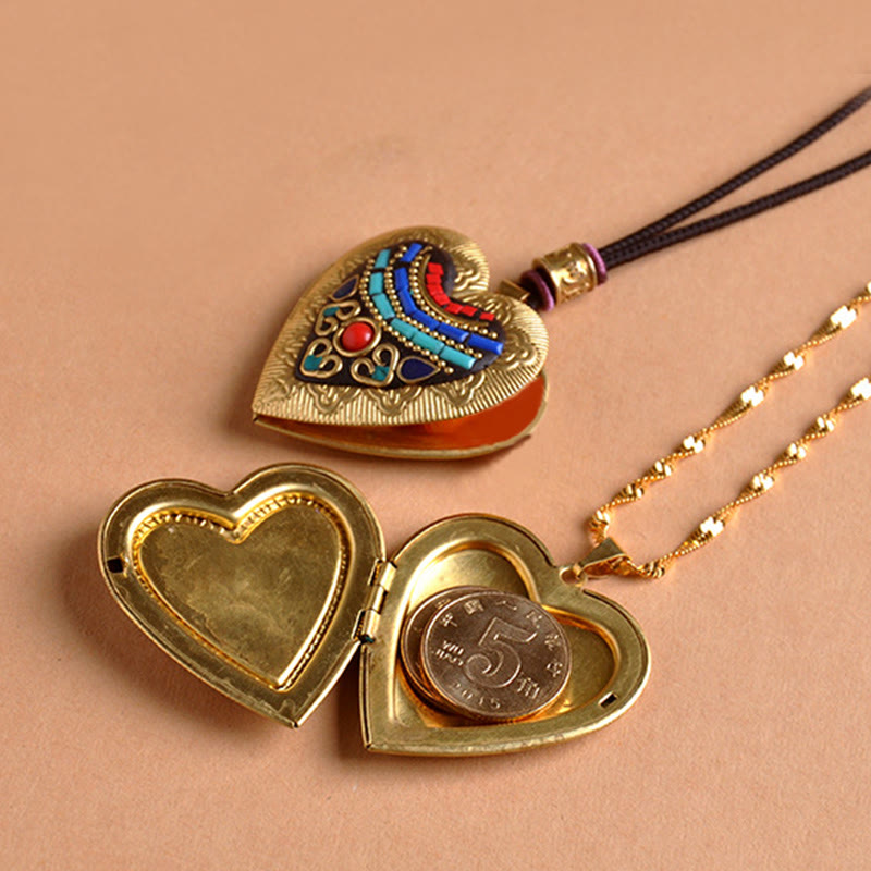 Wear FengShui Copper Kwan Yin Avalokitesvara Zakiram Wealth Pendant Necklace