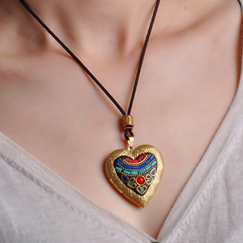 Wear FengShui Copper Kwan Yin Avalokitesvara Zakiram Wealth Pendant Necklace