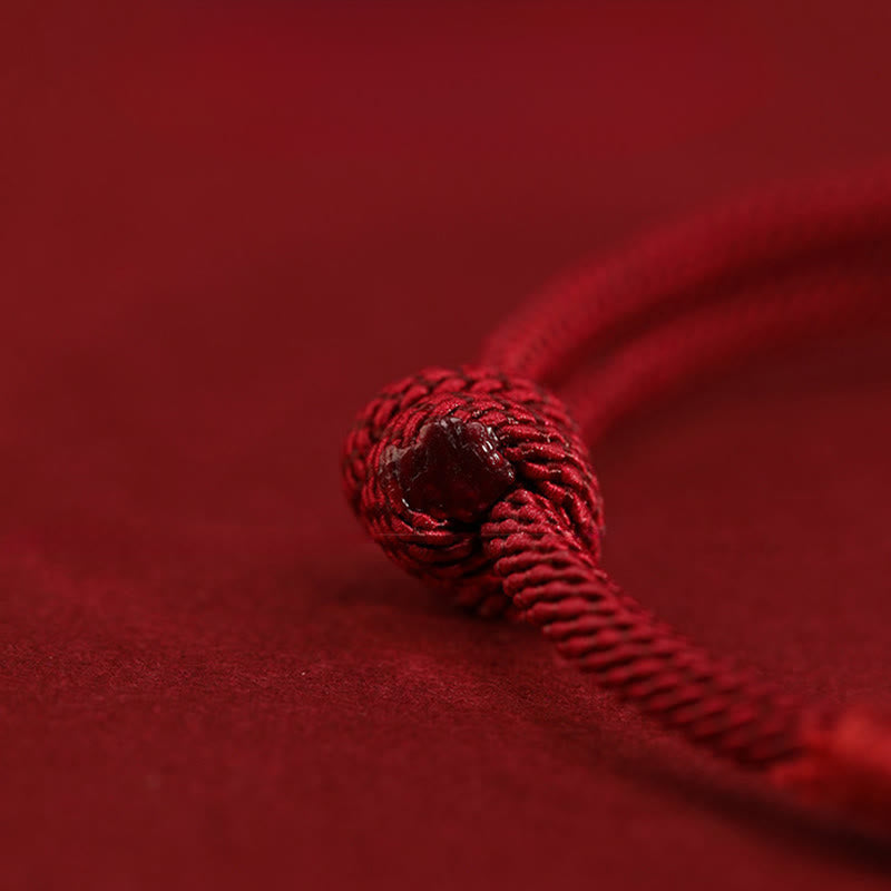 Wear FengShui 999 Gold Ring Design Handmade Luck Braided Red Rope Bracelet Anklet