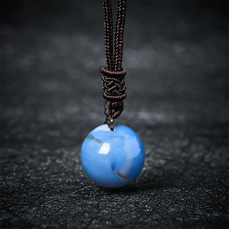 Wear FengShui Amethyst Yellow Agate Various Agate Pink Crystal Lazurite Lapis Lazuli Balance Necklace Pendant