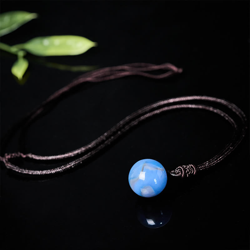 Wear FengShui Amethyst Yellow Agate Various Agate Pink Crystal Lazurite Lapis Lazuli Balance Necklace Pendant